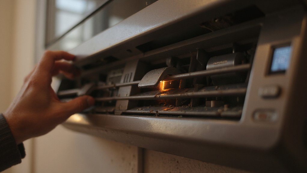 Air conditioner blowing warm air instead of cool air
