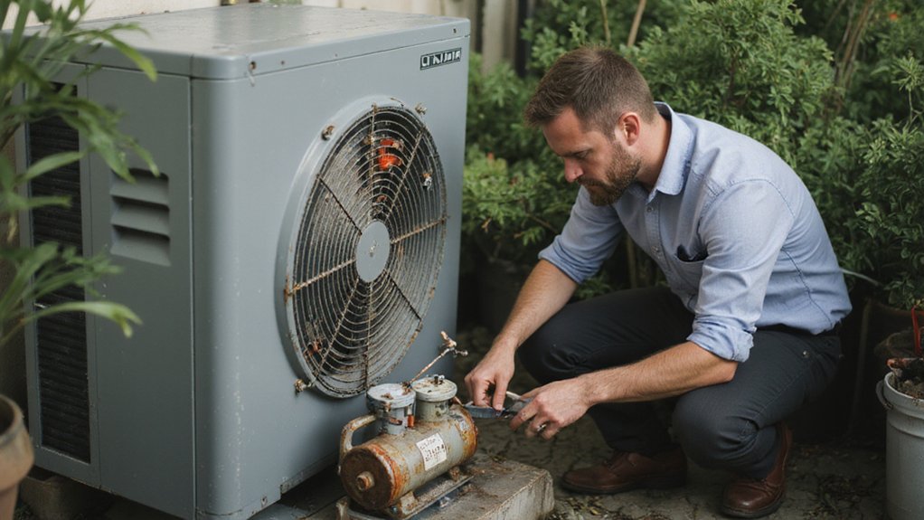 AC compressor problem causing warm air from the system