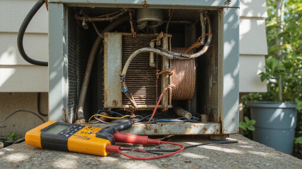 Electrical problem affecting AC cooling performance