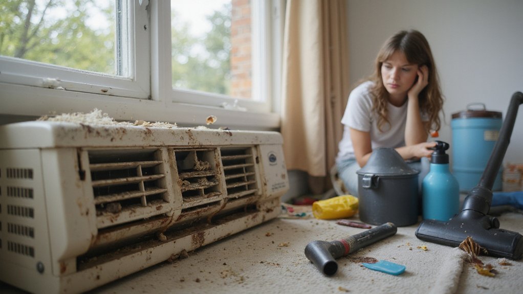 Air conditioning system helping improve indoor air quality
