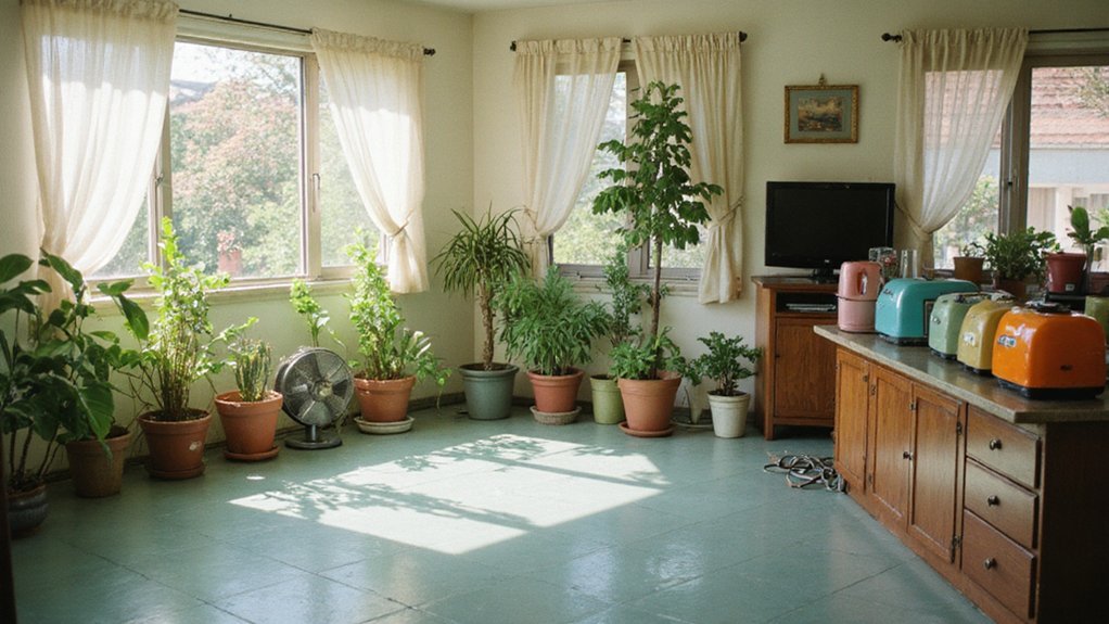 Household appliances that can add heat to an indoor space