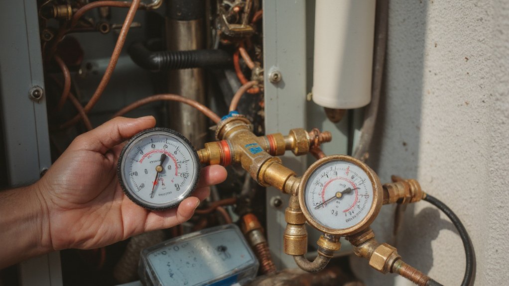Steps to take when an air conditioner is low on refrigerant