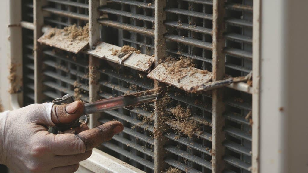 Common causes of weak airflow from an AC unit