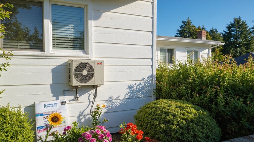 Homeowner reviewing heat pump rebates and financial incentives on Vancouver Island