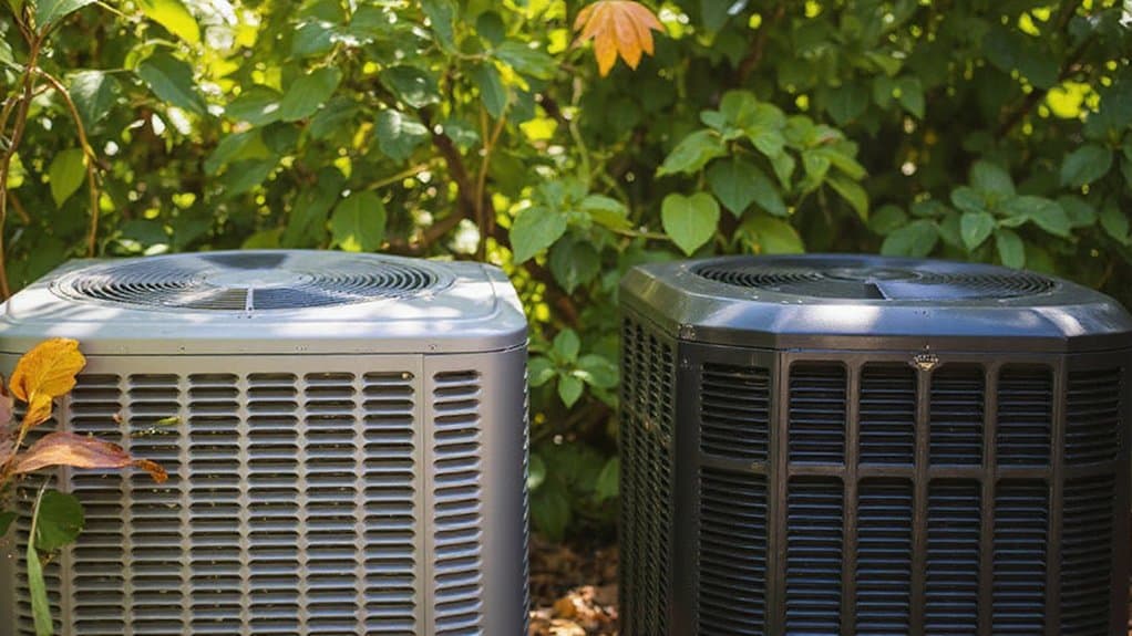 Heat pump and air conditioner cooling and heating operation