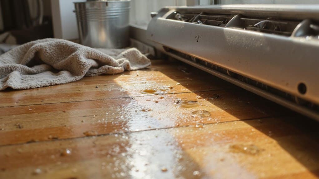Quick fixes for a minor air conditioner water leak